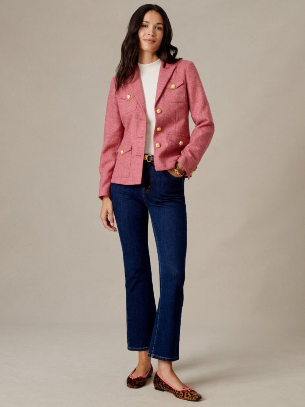 J McLaughlin Anwen Jacket - Dark Pink NEW - Picture 2 of 5